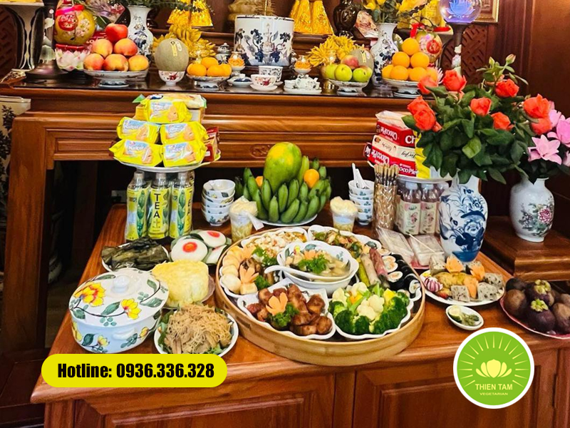 Thực đơn mâm cỗ chay giỗ chạp – Đậm đà, phù hợp nghi lễ tâm linh
