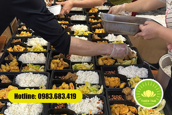 Thiên Tâm – Dịch vụ cơm chay văn phòng tại Hà Nội