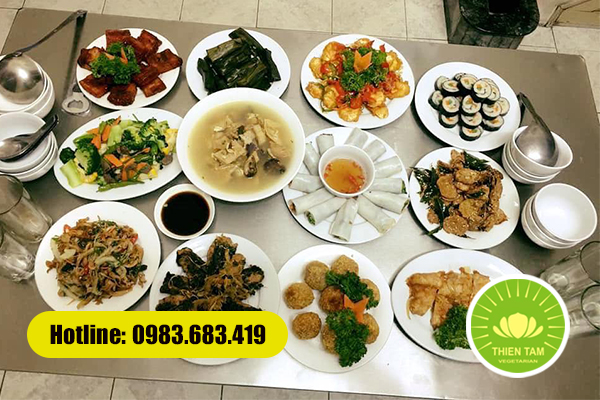 Các món chay truyền thống và hiện đại trong mâm cỗ đãi tiệc