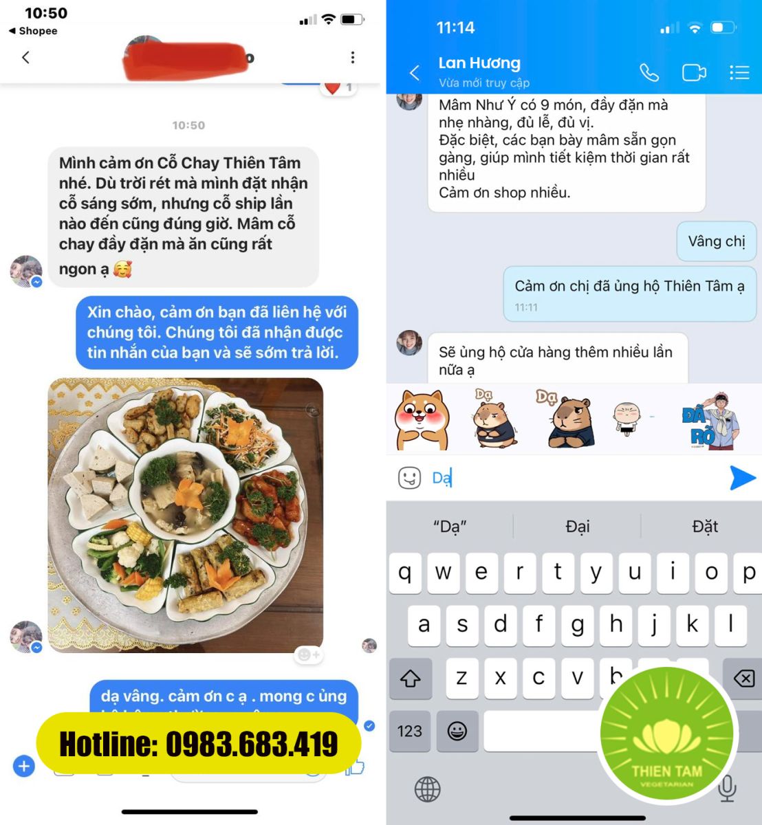 Cảm nhận của khách khi đặt cỗ chay cho gia đình – Ngon, đầy đặn, tiết kiệm thời gian