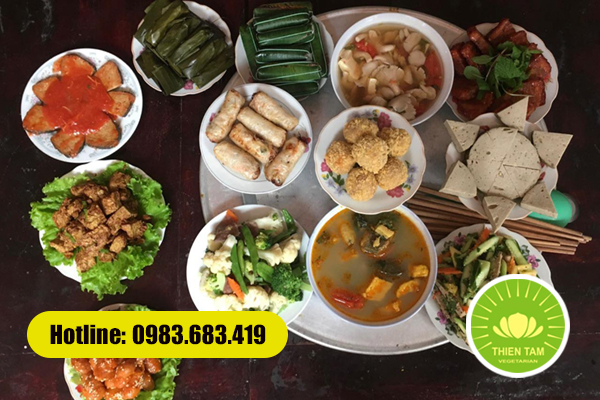 Cỗ chay cúng Rằm đủ món, đủ vị, đủ đầy – tránh sai sót trong nghi lễ