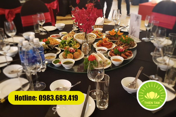 Tiệc chay cưới tại nhà – Đặt trọn gói, giao tận nơi