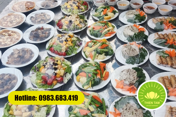 Đặt cỗ chay đám giỗ, đủ lễ nghi, chuẩn vị, giao tận nơi - Thiên Tâm.
