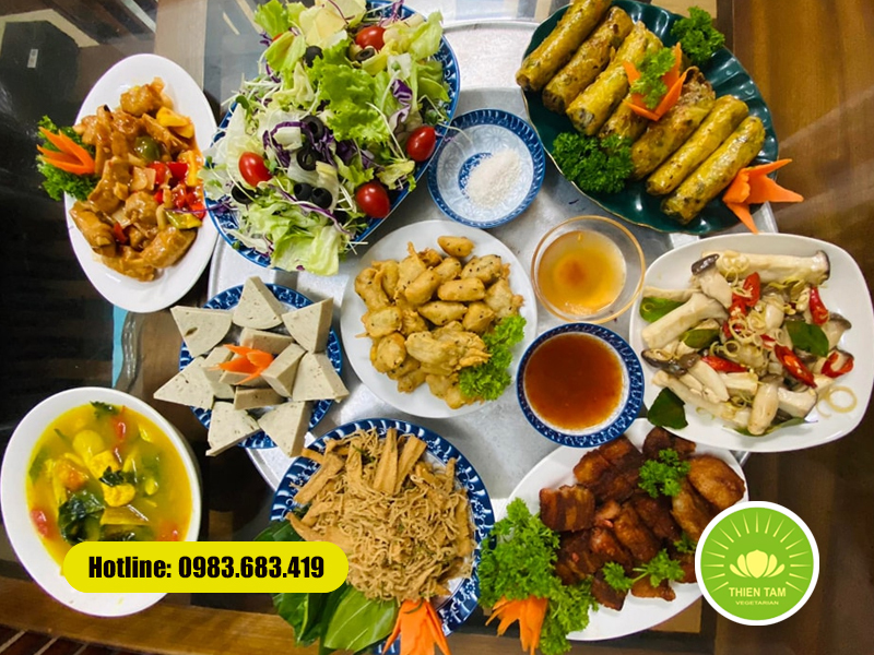 Thực đơn cỗ chay cúng rằm tháng Giêng – đầy đủ lễ nghi, màu sắc hài hòa