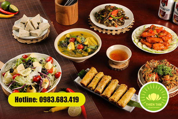 Thực đơn mâm cỗ chay 7 món Thiên Tâm – Thanh tịnh, hài hòa