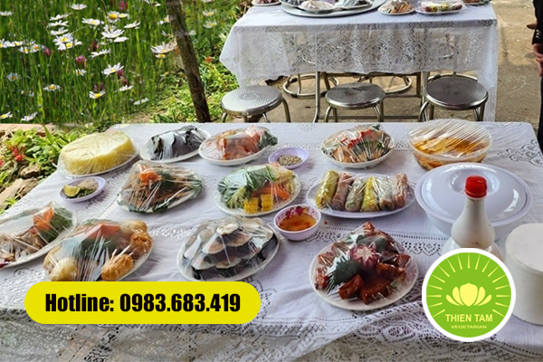 Thực đơn mâm cỗ chay cưới hỏi tinh tế, thanh tịnh, mang ý nghĩa hạnh phúc viên mãn